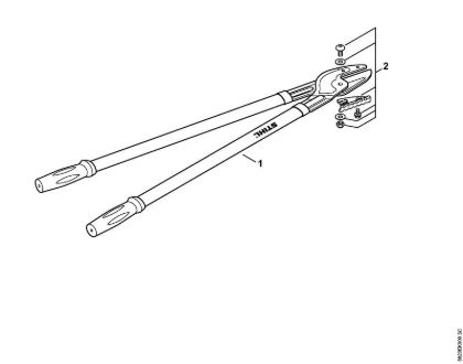 Å karje Å karje za rezanje vej PB 25 Å karje za rezanje vej z nakovalom della Marca Stihl
